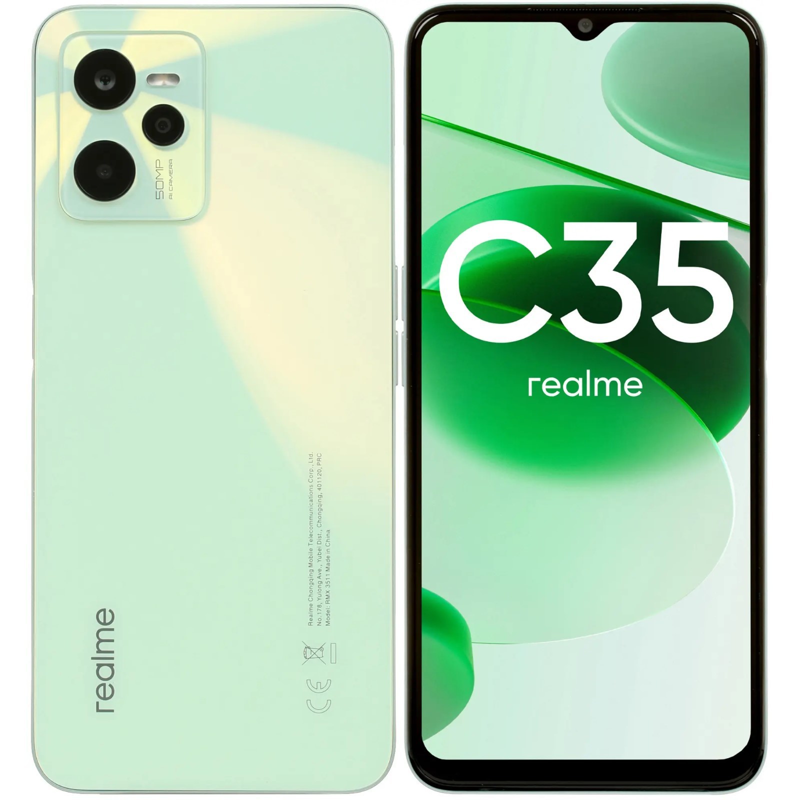 Смартфон Realme C35, 6.6