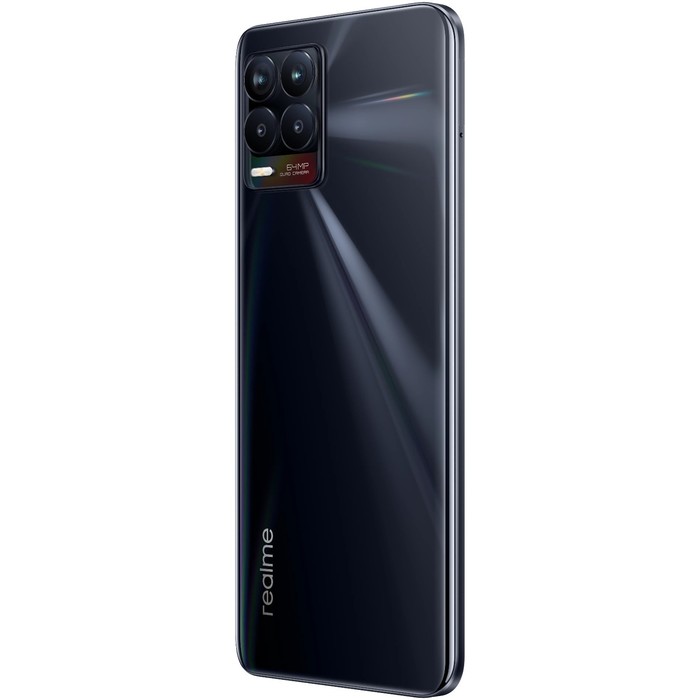 Смартфон Realme 8, 6.4", SAmoled, 2 sim, 6 Гб, 128 Гб, 64 Мп, 16 Мп, 5000 мАч, NFC, черный - фото 51323199