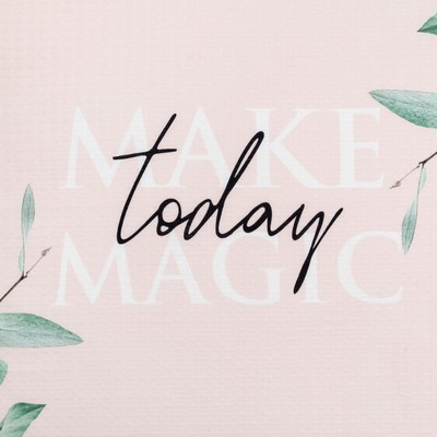 Полотенце Этель Make magic 40×73 см, 100% хлопок, вафля 160 г/м²