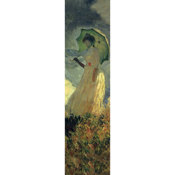 Закладка с резинкой. Клод Моне. Женщина с зонтиком (Арте) - Фото 1