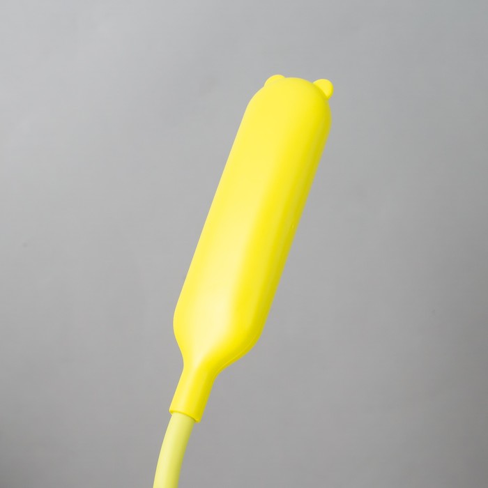 Настольная лампа "Утенок" LED 3Вт USB АКБ желто-розовый 9х9,2х22,7 см RISALUX - фото 1907543689