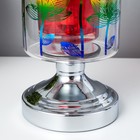 Аромасветильник сенсорный "Красочные цветы" G9 35Вт серебро 10,5х10,5х20 см RISALUX - Фото 6
