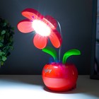 Настольная лампа «Цветок» LED 2 Вт USB МИКС 12×27 см RISALUX - Фото 4