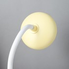 Настольная лампа "Львёнок" LED USB АКБ желто-шоколадный 7,5х13х29 см RISALUX - Фото 8