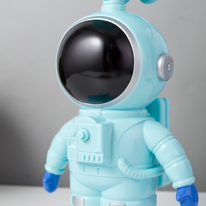 Настольная лампа "Космонавт и космолёт" LED USB АКБ МИКС 14,5х15х29,5 см RISALUX - фото 1906096736