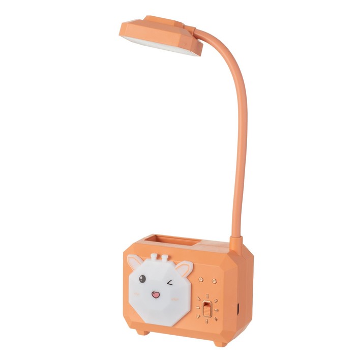 Настольная лампа "Зайчик" LED USB АКБ МИКС 4,5х8,5х26 см RISALUX - фото 1907543989