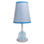 Настольная лампа "Хилтон" E27 40Вт бело-голубой 15х15х32 см RISALUX - Фото 8