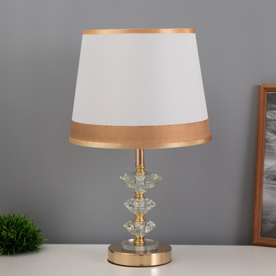 Настольная лампа «Мелита» E27 40 Вт золото 26×26×46 см RISALUX