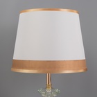 Настольная лампа «Мелита» E27 40 Вт золото 26×26×46 см RISALUX - Фото 3