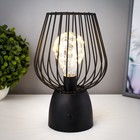 Ночник "Арти" LED от батареек 3хАА черный 15х15х25 см RISALUX - фото 21805513