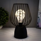 Ночник "Арти" LED от батареек 3хАА черный 15х15х25 см RISALUX - фото 21805514