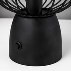 Ночник "Арти" LED от батареек 3хАА черный 15х15х25 см RISALUX - фото 21805517