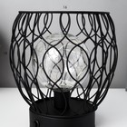 Ночник "Монта" LED от батареек 3хАА черный 17,5х17,5х19,5 см RISALUX 9186989