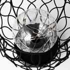 Ночник "Монта" LED от батареек 3хАА черный 17,5х17,5х19,5 см RISALUX 9186989