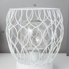 Ночник "Монта" LED от батареек 3хАА белый 17,5х17,5х19,5 см RISALUX 9186990