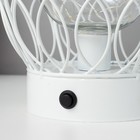 Ночник "Монта" LED от батареек 3хАА белый 17,5х17,5х19,5 см RISALUX 9186990