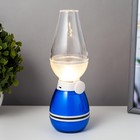Ночник "Керосиновая лампа" ретро-свеча, LED USB АКБ МИКС 6х6х21 см RISALUX - фото 21805584
