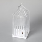 Ночник "Огонёк" LED от батареек 3хAG13 6,5х6,5х14,5 см RISALUX - фото 24662879