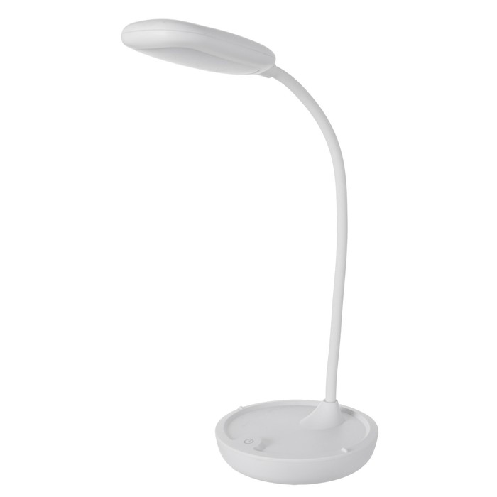Настольная лампа сенсорная 16816/1 LED 5Вт USB белый 12х6х47 см RISALUX - фото 1904635537