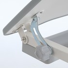 Парта растущая со стулом B206, h=54-76 см, цвет серый (ростовая группа 2-7) - фото 21805747