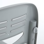 Парта растущая со стулом B201, h=54-76 см, цвет серый (ростовая группа 2-7) - фото 21805771