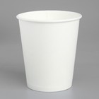 Стакан бумажный бумажный "Белый" для горячих напитков, 250 мл, диаметр 80 мм - Фото 1