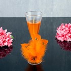 Свеча гелевая "Перо", цвет оранжевый - Фото 1