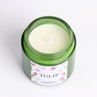Ароматическая свеча в банке Spring Flowers. Tulip, из соевого воска, 25 ч, 120 мл, тюльпан 9292108 - фото 16589076