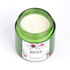Свеча из соевого воска в банке "Spring Flowers. Rose", 25 ч, 120 мл, роза 9292109 - фото 16534020