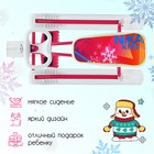 Снегокат «Тимка спорт 1» Nika kids winter, ТС1/W, цвет белый/розовый - Фото 3
