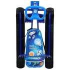 Снегокат «Тимка спорт 4-1» Космический, со спинкой, синий, ТС4-1 М/К Nika Kids - Фото 7