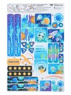 Снегокат «Тимка спорт 4-1» Космический, со спинкой, синий, ТС4-1 М/К Nika Kids - Фото 16