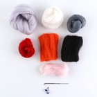 Игрушка из шерсти «Котёнок с шариком» - Фото 5