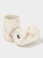 Набор аксессуаров для ванной комнаты SAVANNA «Гроза», 4 предмета (мыльница, дозатор для мыла 400 мл, 2 стакана), цвет белый - Фото 4