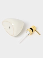 Аксессуары для ванной SAVANNA Stone, 4 предмета: мыльница, дозатор для мыла, 2 стакана, белые - Фото 5