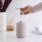 Дозатор для жидкого мыла SAVANNA Do it soft, 420 мл, цвет розовый - Фото 5