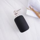 Дозатор для мыла SAVANNA Do it soft, 420 мл, чёрный - Фото 6