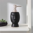 Дозатор для жидкого мыла SAVANNA «Вуду», 240 мл, цвет чёрный - фото 97787