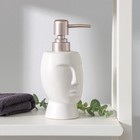 Дозатор для жидкого мыла SAVANNA «Вуду», 240 мл, цвет белый - фото 8688943