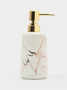 Дозатор для жидкого мыла SAVANNA Lightning, 350 мл, цвет белый - Фото 1