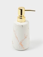 Дозатор для жидкого мыла SAVANNA Lightning, 350 мл, цвет белый - Фото 2