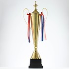 Кубок 154А, наградная фигура, золото, подставка пластик, триколор, 59 х 23 х 12 см - фото 3881559