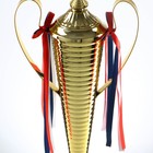 Кубок 154А, наградная фигура, золото, подставка пластик, триколор, 59 х 23 х 12 см - фото 184389