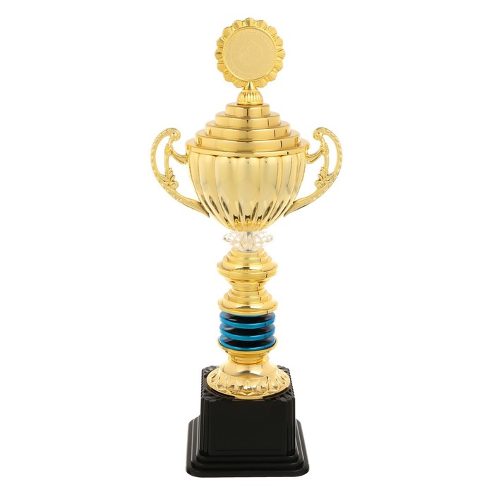 Кубок 176A, наградная фигура, золото, подставка пластик, 38 × 15 × 10,5 см. - фото 1909006501