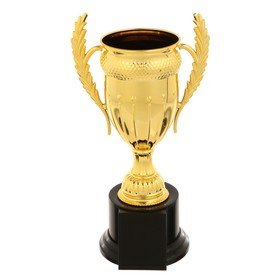 Кубок 179A, наградная фигура, золото, подставка пластик, 22 × 9,5 × 7 см