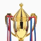 Кубок 180A, наградная фигура, золото, подставка пластик, триколор, 44.5×20×8.5 см - Фото 6