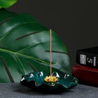 Подставка для благовоний «Мейли» зеленый 10×4 см 9192234