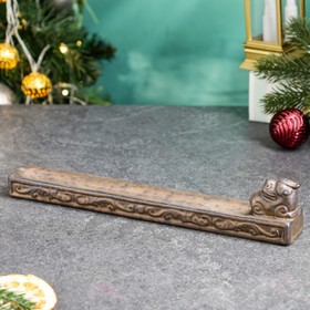 Подставка для благовоний "Древний дракон" 25х3х5см