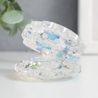 Фигурка стекло «Ракушка с жемчужиной», перламутр, 6.5×5×5 см - Фото 4