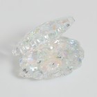 Фигурка стекло «Ракушка с жемчужиной», перламутр, 6.5×5×5 см - Фото 5